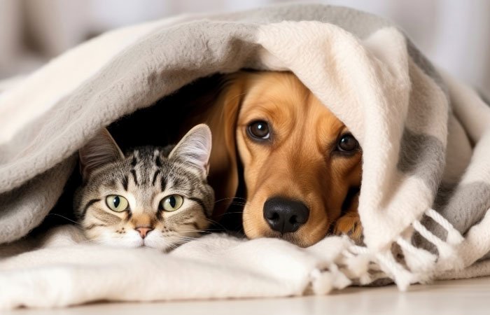 Mascota en consulta veterinaria